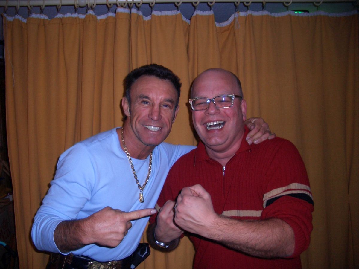 Rene Weller im Bild mit Jürgen R. Grobbin